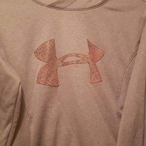 Gently worn Under Amour grey hoodie Size SM